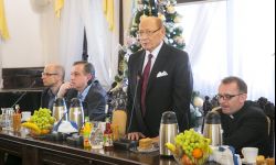 Dziennikarze w ratuszu