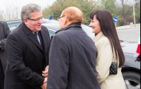 Prezydent Bronisław Komorowski otworzył w Rzeszowie Al. Wyzwolenia