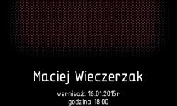Maciek Wieczerzak igra z widzem w sanockim BWA