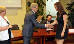 Przedsiębiorcy nagrodzili pomysły na biznes studentów WSPiA