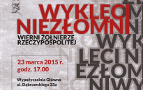 W poniedziałek o żołnierzach niezłomnych w bibliotece