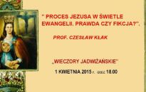 Proces Jezusa w świetle ewangelii - wykład prof. Czesława Kłaka