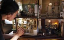 Domki dla lalek na wystawie w Muzeum Okręgowym