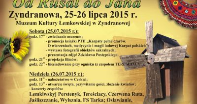 Weekend z kulturą Łemków w Zyndranowej