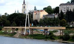 Przemyska kładka obróci się o 90 stopni