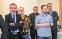 Zarząd województwa na spotkaniu opłatkowym z dziennikarzami