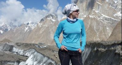 Kinga Baranowska na XII Przeglądzie Filmów Górskich w Ustrzykach Dolnych