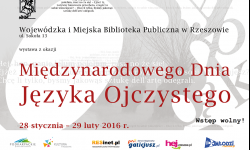 Piękno i bogactwo języka polskiego na wystawie w WiMBP w Rzeszowie