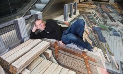 Nowy wymiar Krosna - wyjątkowe malowidło Ryszarda Paprockiego