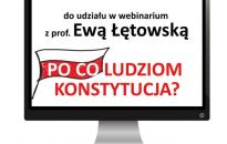 Prof. Ewa Łętowska on line w bibliotece w Rzeszowie