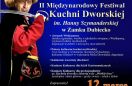 Plakat II Międzynarodowego Festiwalu Kuchni Dworskiej