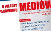Otwarta debata o władzy i panowaniu mediów