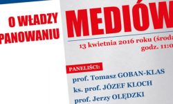 Otwarta debata o władzy i panowaniu mediów