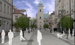 Rzeszowskie deptaki do remontu. Paniaga jak z pocztówek sprzed wojny