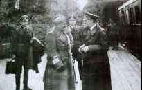 Schron kolejowy w Stępinie. Tu Hitler spotkał się z Mussolinim