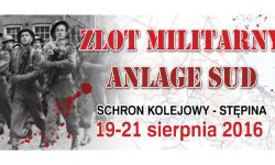 Widowiskowa rekonstrukcja bitwy o Bolonię przy schronie w Stępinie