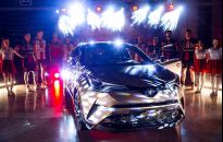 Trening Asseco z niespodzianką. Prezentacja nowego modelu Toyoty CH-R
