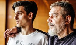 Jorgos Skolias z synem w rzeszowskiej "Bohemie"