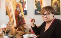 Ikony z bieszczadzkiej pracowni Jadwigi Denisiuk 