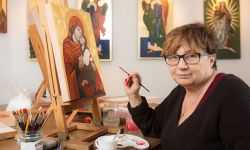 Ikony z bieszczadzkiej pracowni Jadwigi Denisiuk 