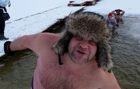 W Rzeszowie coraz więcej morsów. Kąpiele w lodowatej wodzie na topie