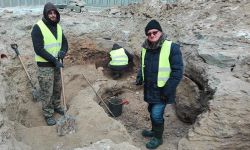 W centrum Rzeszowa odkryto pochówki i kamienny mur z XIV wieku  