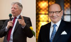 Jan Miodek i Tadeusz Ferenc, doktorzy honoris causa rzeszowskich uczelni