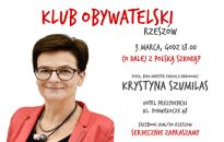 Debata o edukacji z Krystyna Szumilas w Rzeszowie