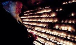 Przy ohelu Elimelecha w Leżajsku