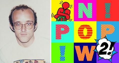 Oryginalne prace Keitha Haringa na wystawie POP NOW! 2 w Rzeszowie