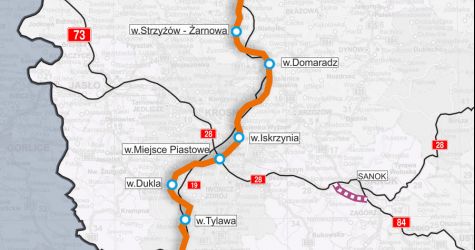 S19 Babica-Barwinek: 18 chętnych na wykonanie koncepcji programowej