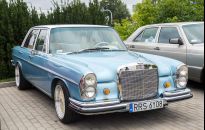 Pierwszy zlot mercedesów w Rzeszowie - klasyki kontra AMG