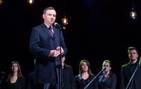 Prezydent Andrzej Duda na obchodach Święta Niepodległości w St. Woli