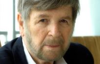 Szewach Weiss w Muzeum Ulmów w Markowej