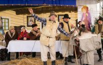 Żywa szopka i pokaz ognia na miejskiej wigilii w Rzeszowie