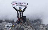 Ryszard Pawłowski i Walenty Fiut na bieszczadzkim przeglądzie filmów górskich