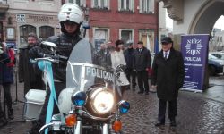 Rzeszowska policja dostała motocykl Harley-Davidson