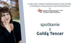 Spotkanie z Gołdą Tencer w Muzeum im. Ulmów w Markowej
