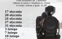 Bieszczadzka Kolejka Leśna ruszyła w zimową trasę po Bieszczadach