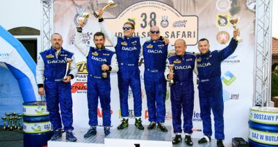 Podsumowanie 38. Rajdu Polskie Safari i rywalizacji w Dacia Duster Elf Cup 2018