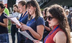 Głośne czytanie "Przedwiośnia" w sobotę przy fontannie multimedialnej