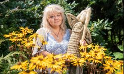 Beskid Niski. W dzikim ogródku z aniołami i widokiem na Cergową 