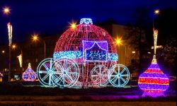 Świąteczny spektakl świateł na ulicach Rzeszowa