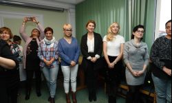 Dziennikarze na spotkaniu wigilijnym u wojewody podkarpackiego