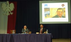 Norman Davies na Uniwersytecie Rzeszowskim