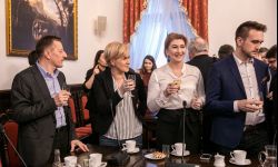 Dziennikarze na noworocznym spotkaniu z prezydentem Rzeszowa 