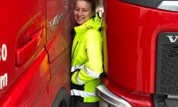 Trucking girl z Dubiecka ciężarówką przemierza Europę, Kanadę i Amerykę