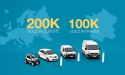 Koncern Renault sprzedał w Europie 200 tysięcy elektrycznych samochodów !