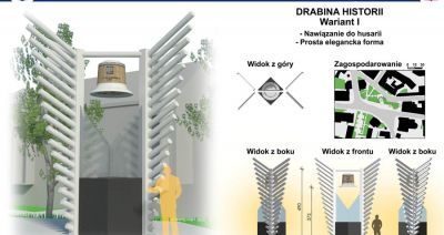 Dzwon Niepodległości dostanie skrzydeł? Są koncepcje na cokół