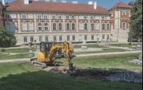 Od zagrzybionych piwnic do luksusowych łaźni. W Zamku w Łańcucie remont